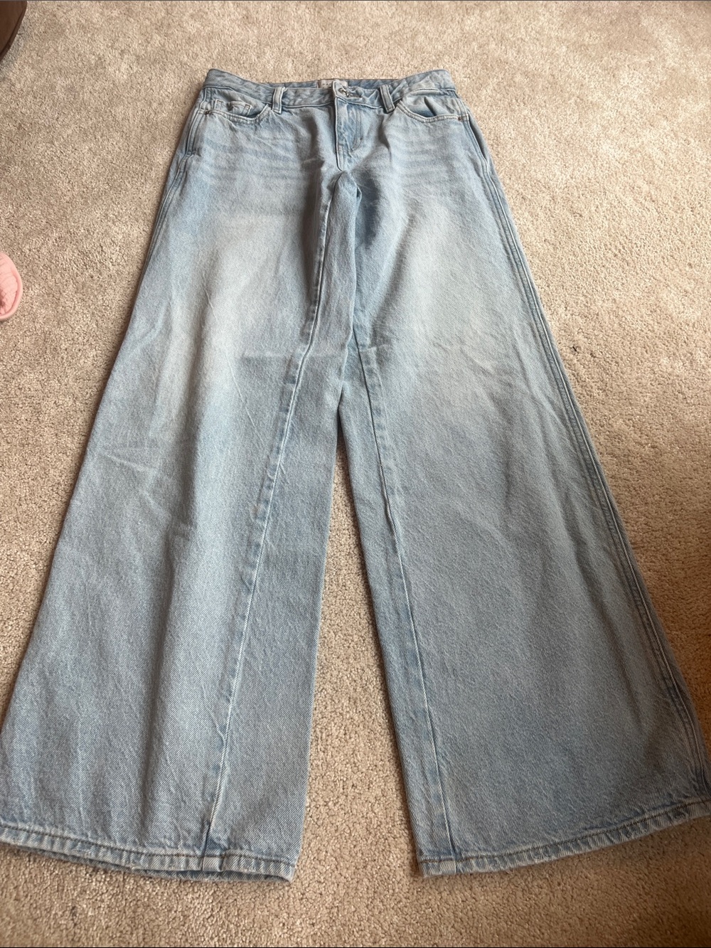 PacSun Light Wash Wide Leg Women's Jeans